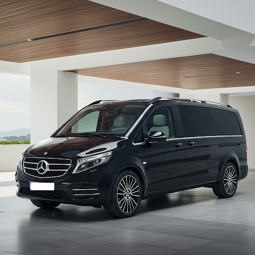 aluguel de carro com motorista em Veneza - mercedes minivan class v